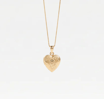 The Heart Heirloom Photo Locket