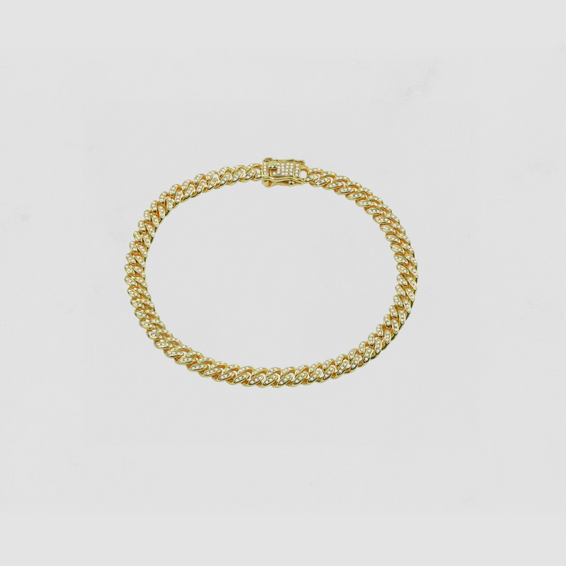 The Iced Out Cuban Link Choker Necklace