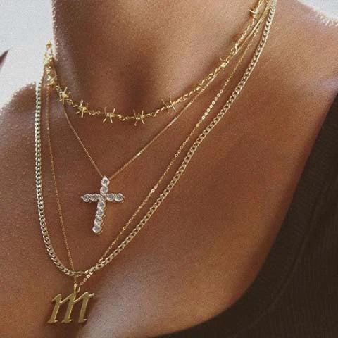 Los Angeles Link Necklace (Victoria & Sofia x The M) - The M Jewelers