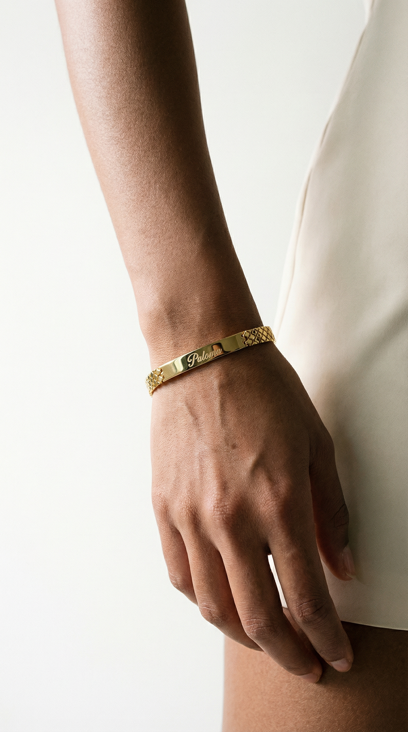 THE ENGRAVEABLE ID BRACELET