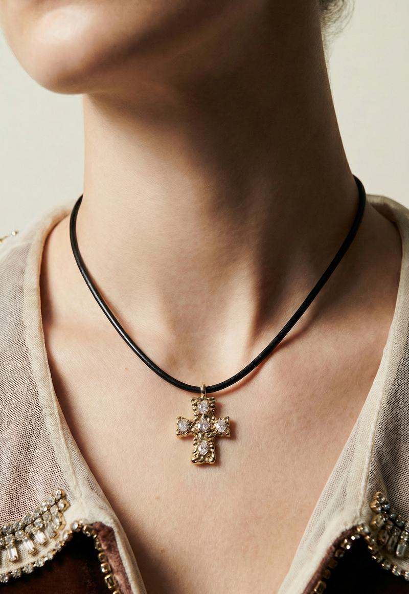 The Izla Cross Necklace