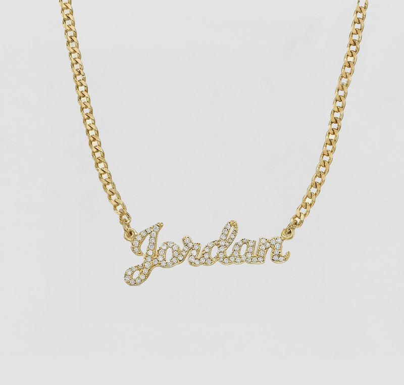 The Script Mini Choker Nameplate