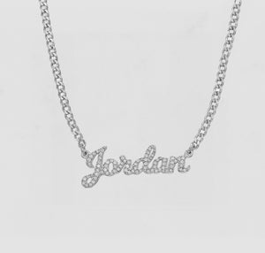The Script Mini Choker Nameplate