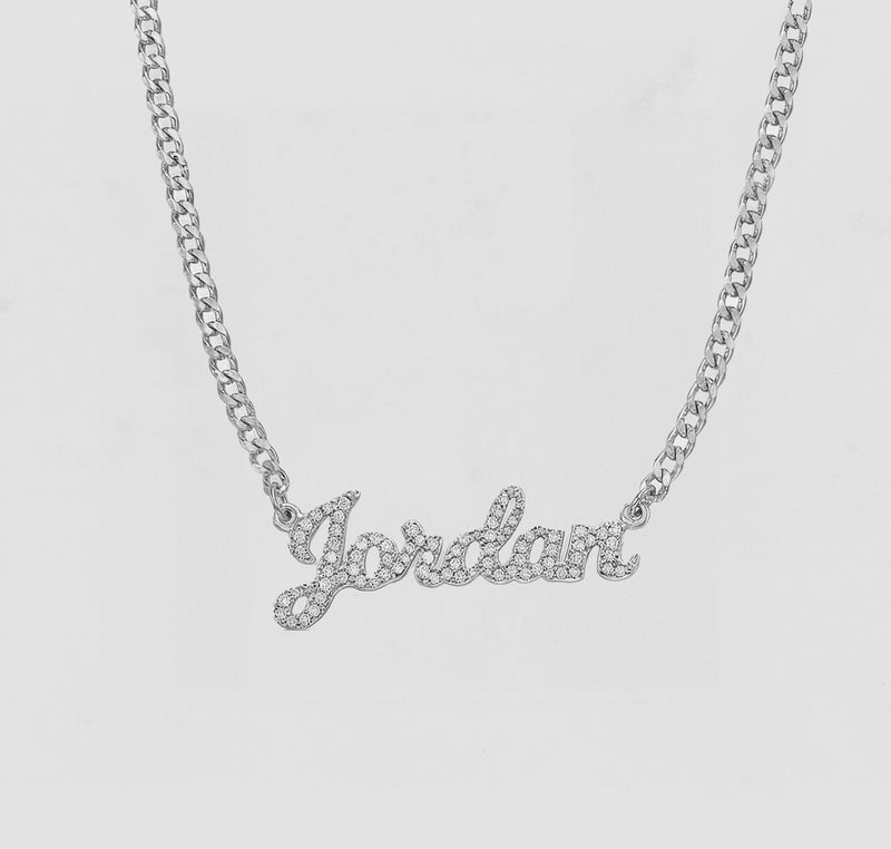 The Script Mini Choker Nameplate