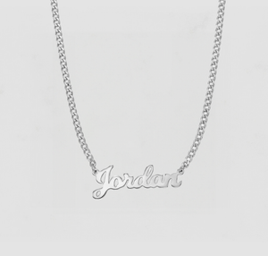 The Script Mini Choker Nameplate