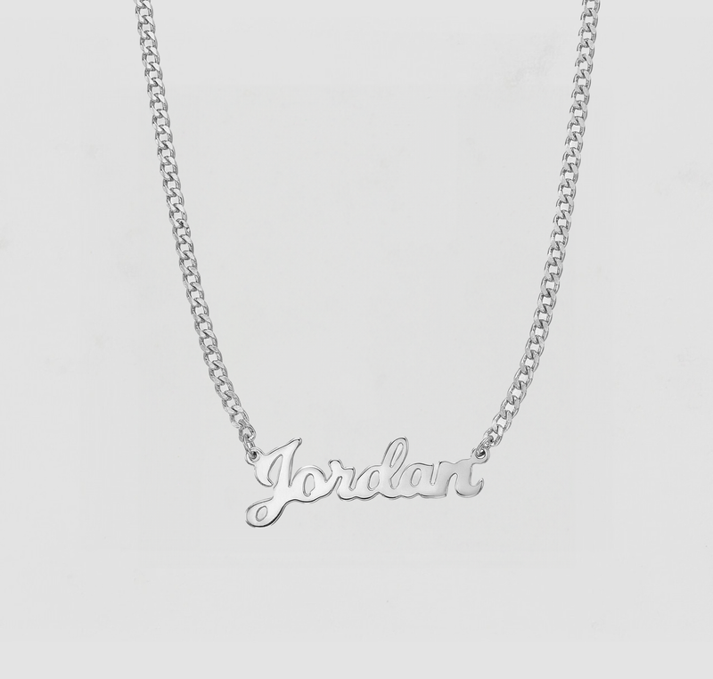 The Script Mini Choker Nameplate