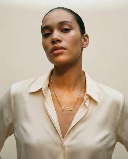 The Script Mini Choker Nameplate