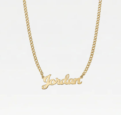 The Script Mini Choker Nameplate