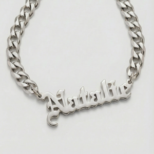 The Gothic Mini Choker Nameplate