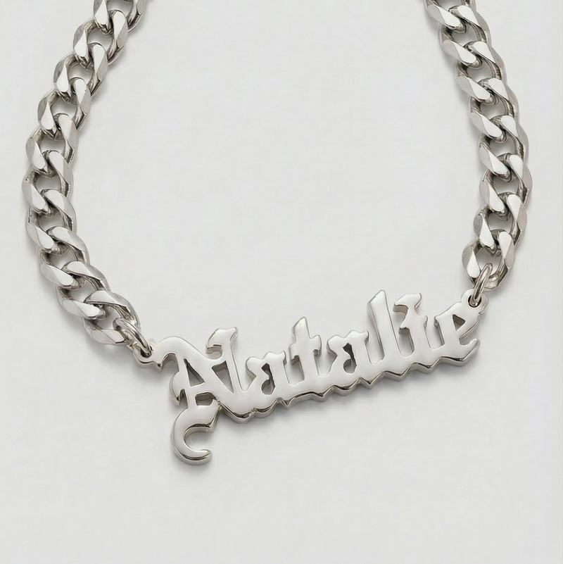 The Gothic Mini Choker Nameplate