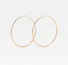 The Extra Large Thin Hoops