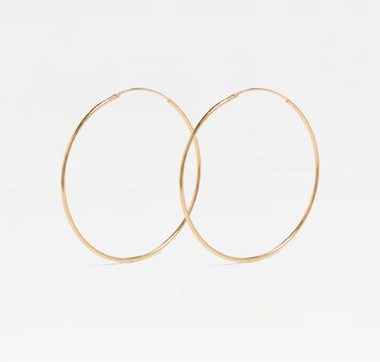 The Extra Large Thin Hoops