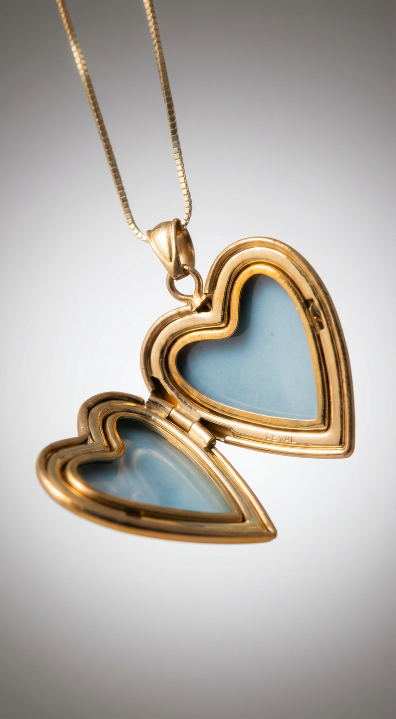 The Mom Mini Rose Photo Locket