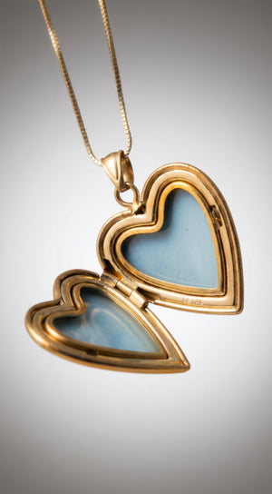 The Mom Two Tone Photo Locket