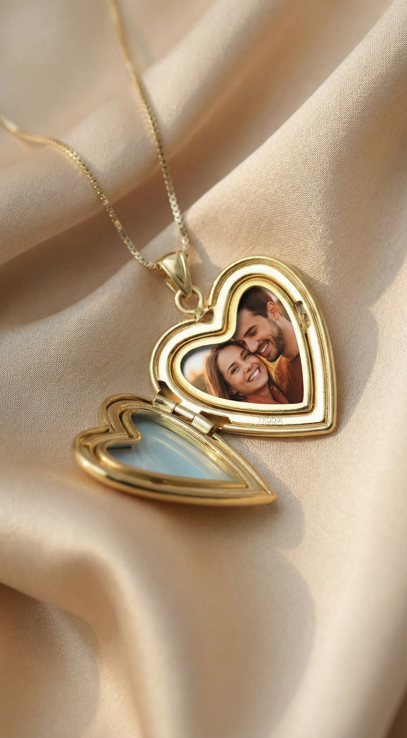 The Mom Rose Photo Locket