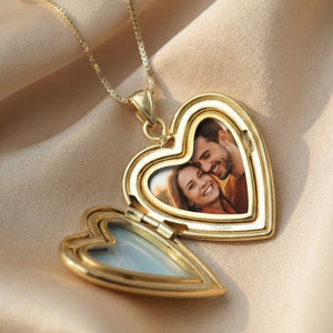 The Pink Rose Photo Locket