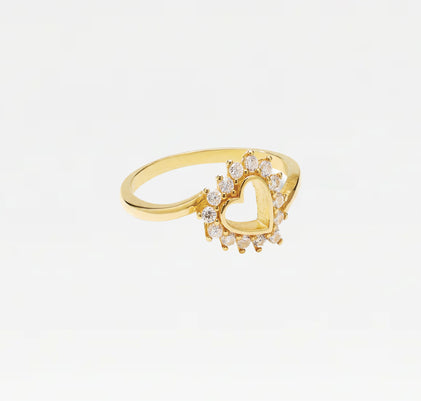 The Marie Heart Ring