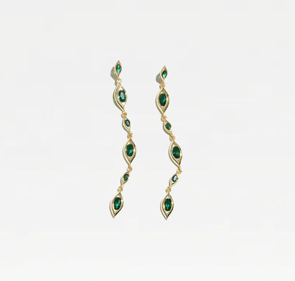 THE MARQUISE DROP EARRINGS