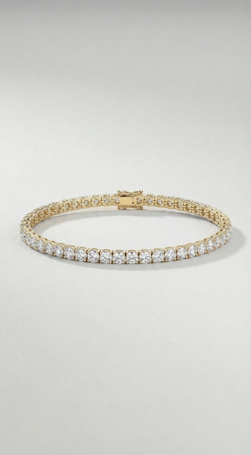 THE MEDIUM ESSENTIAL TENNIS BRACELET
