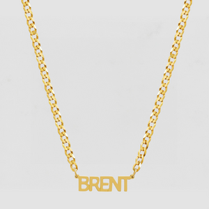 The Mini Nameplate Necklace