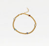 THE MULTI GEM CURB LINK BRACELET