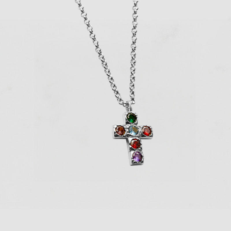 The Multicolor Small Bezel Cross