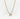 The Mushroom Bezel Necklace