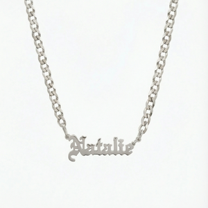 The Gothic Mini Choker Nameplate