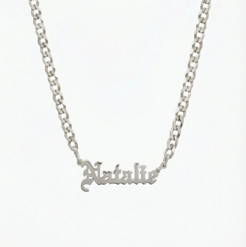 The Gothic Mini Choker Nameplate