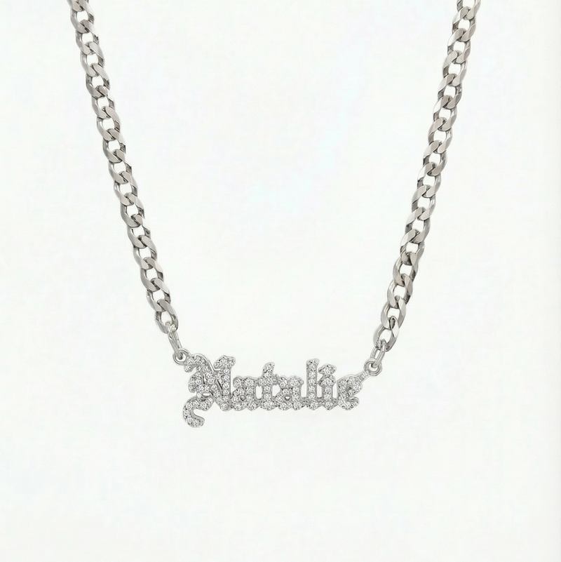 The Gothic Mini Choker Nameplate