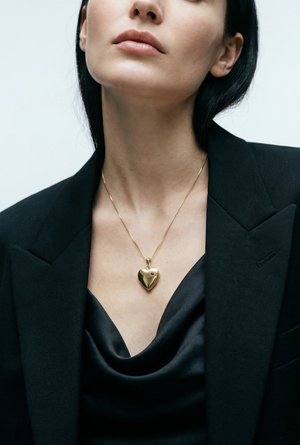 The Gem Heart Photo Locket