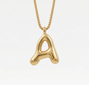 THE MULBERRY LETTER PENDANT NECKLACE