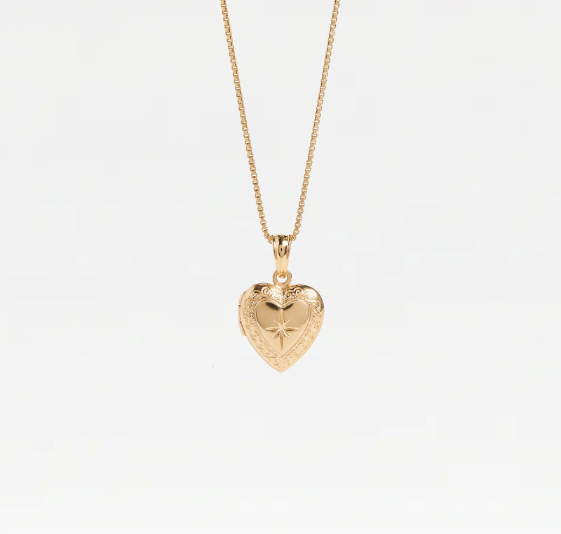 The Mini Ornate Photo Locket