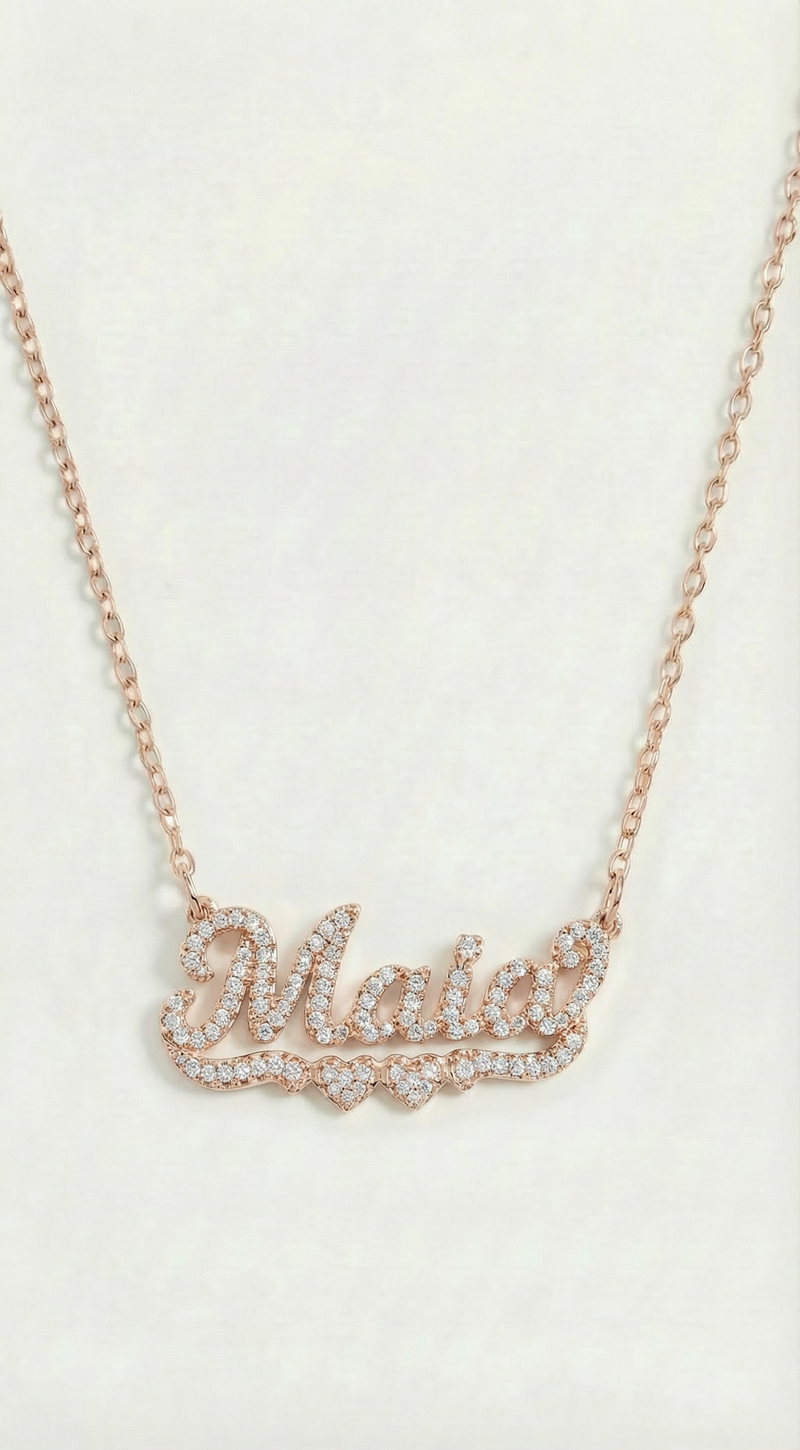 The Mini Classic Nameplate Necklace
