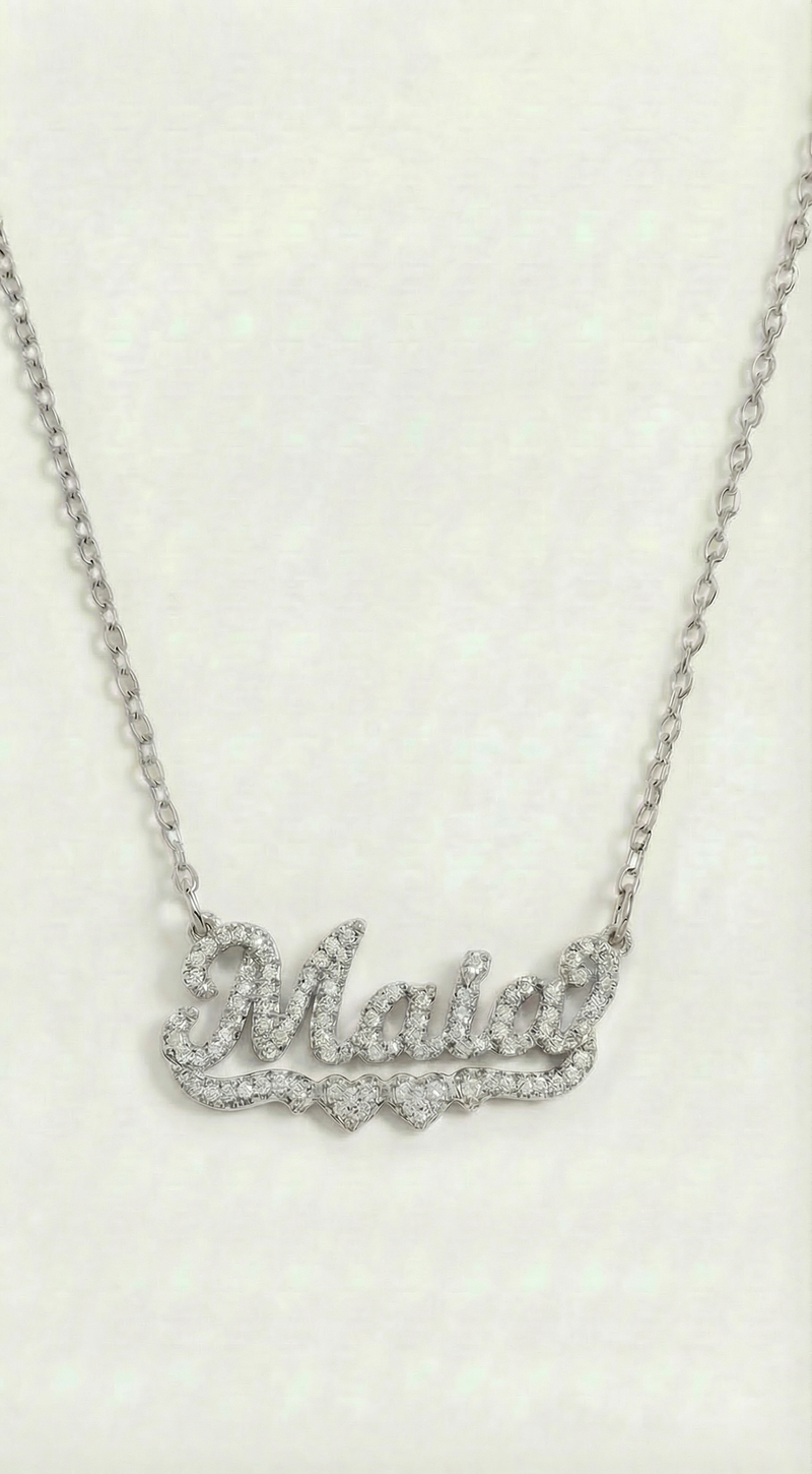 The Mini Classic Nameplate Necklace