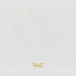 The Pearl Angel Number Necklace