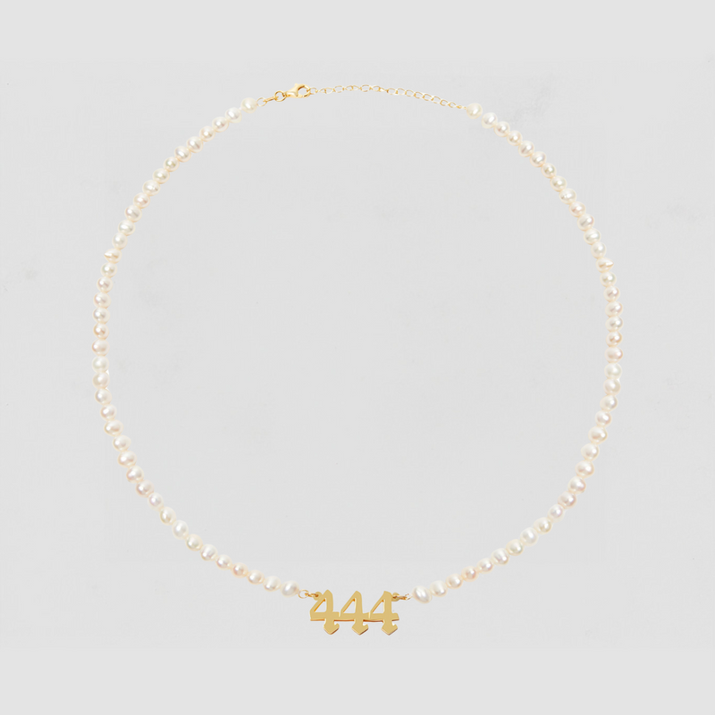 The Pearl Angel Number Necklace