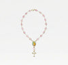 The Pink Rosary Anklet
