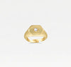 The Star Stone Pinky Signet Ring