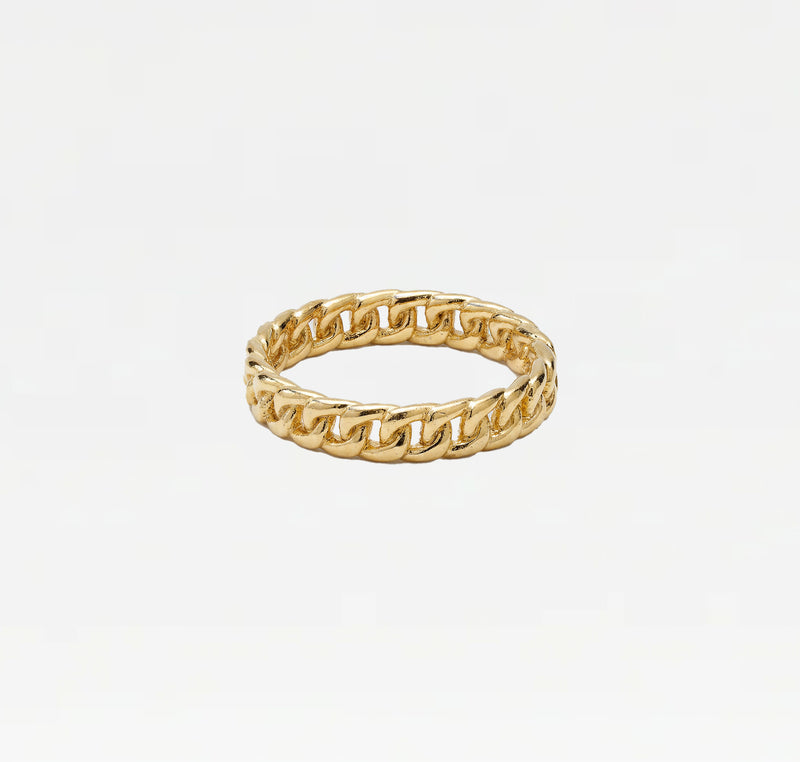 The Thin Cuban Link Ring