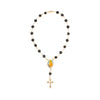 THE ONYX ROSARY ANKLET