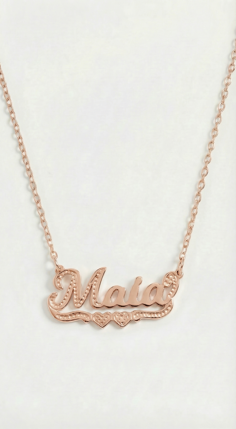 The Mini Classic Nameplate Necklace