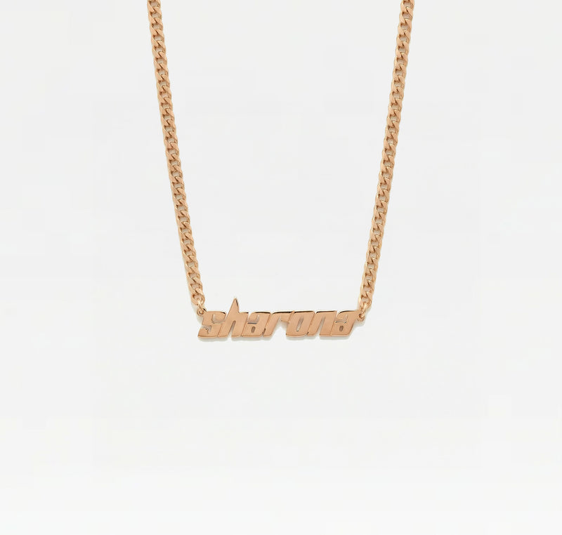 The Frame Mini Choker Nameplate