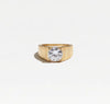 The Rouge Cz Signet Ring