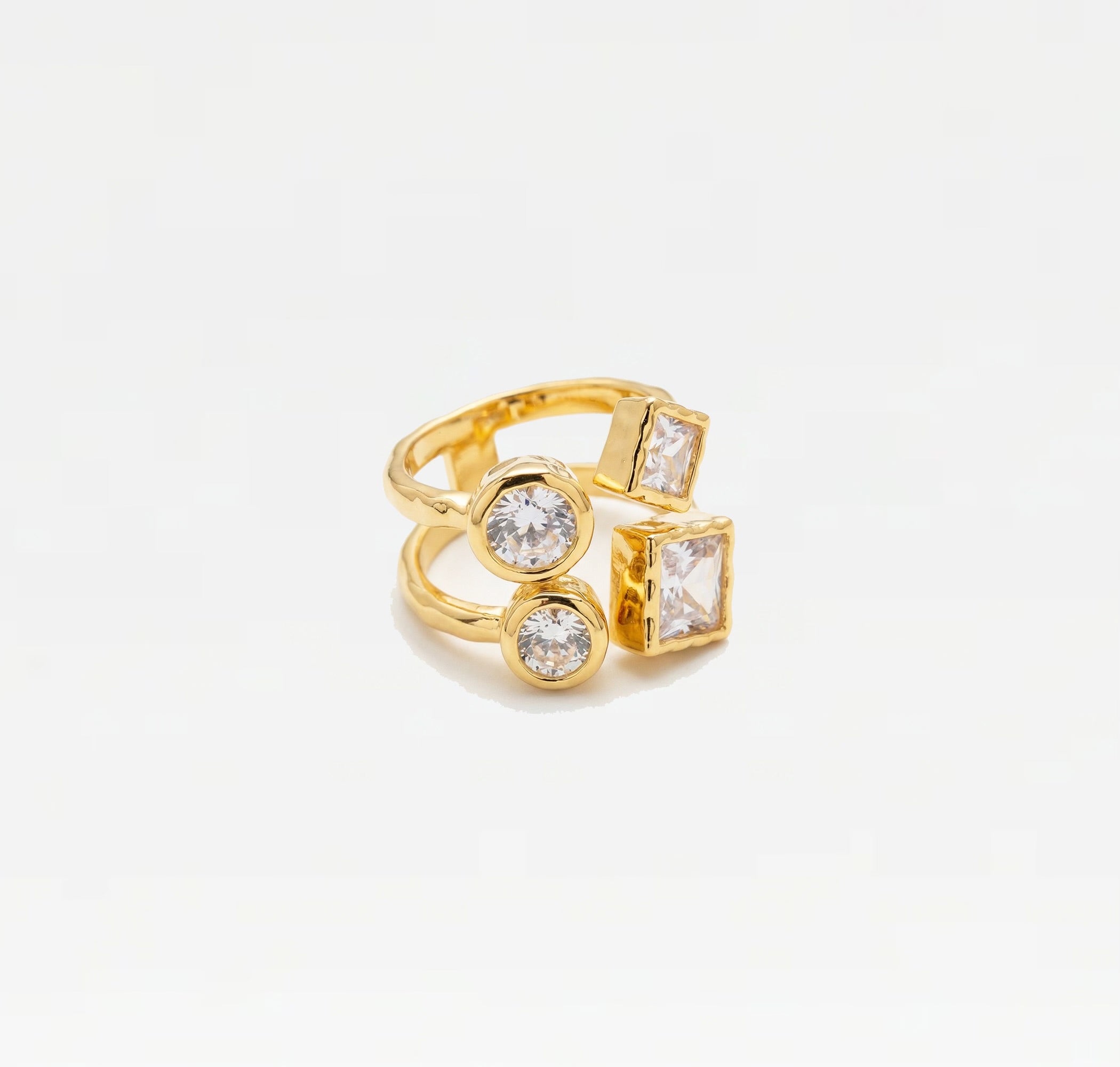 The Round Princess Stack Ring – The M Jewelers