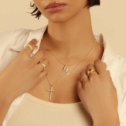 Los Angeles Link Necklace (Victoria & Sofia x The M) - The M Jewelers