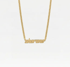 The Frame Mini Choker Nameplate