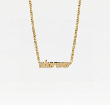 The Frame Mini Choker Nameplate