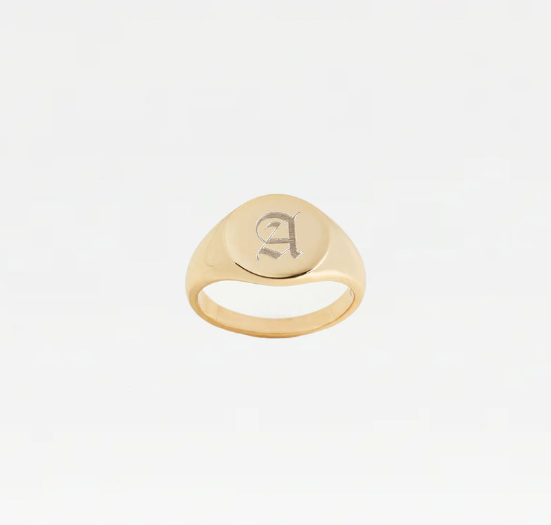 The Signature Old English Signet Ring
