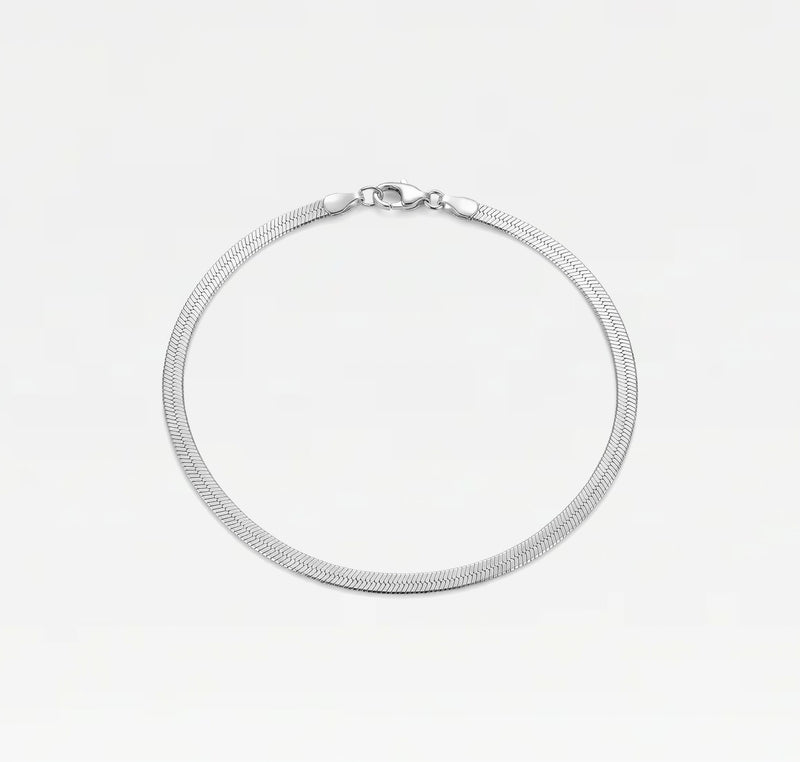 The Flat Chain Anklet